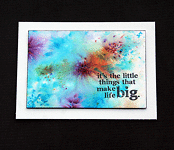 Little Things - Handcrafted Frameable Image - dr18-0072